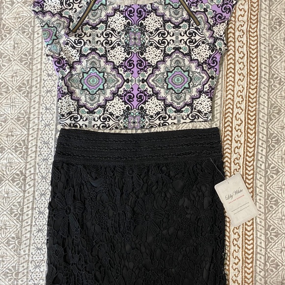 Multicolor crop top - Picture 4 of 4